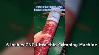 P180 6 ιντσών CNC εξαιρετικά λεπτή μηχανή σύσφιξης σωλήνα