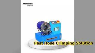 Hydraulic Hose Crimper 640T Force Fast Assembly