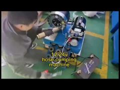 Φορητό μηχάνημα σύσφιξης υδραυλικού σωλήνα - 12V/24V DC 2 ιντσών σύσφιξη σωλήνα με 10 σετ καλουπιών